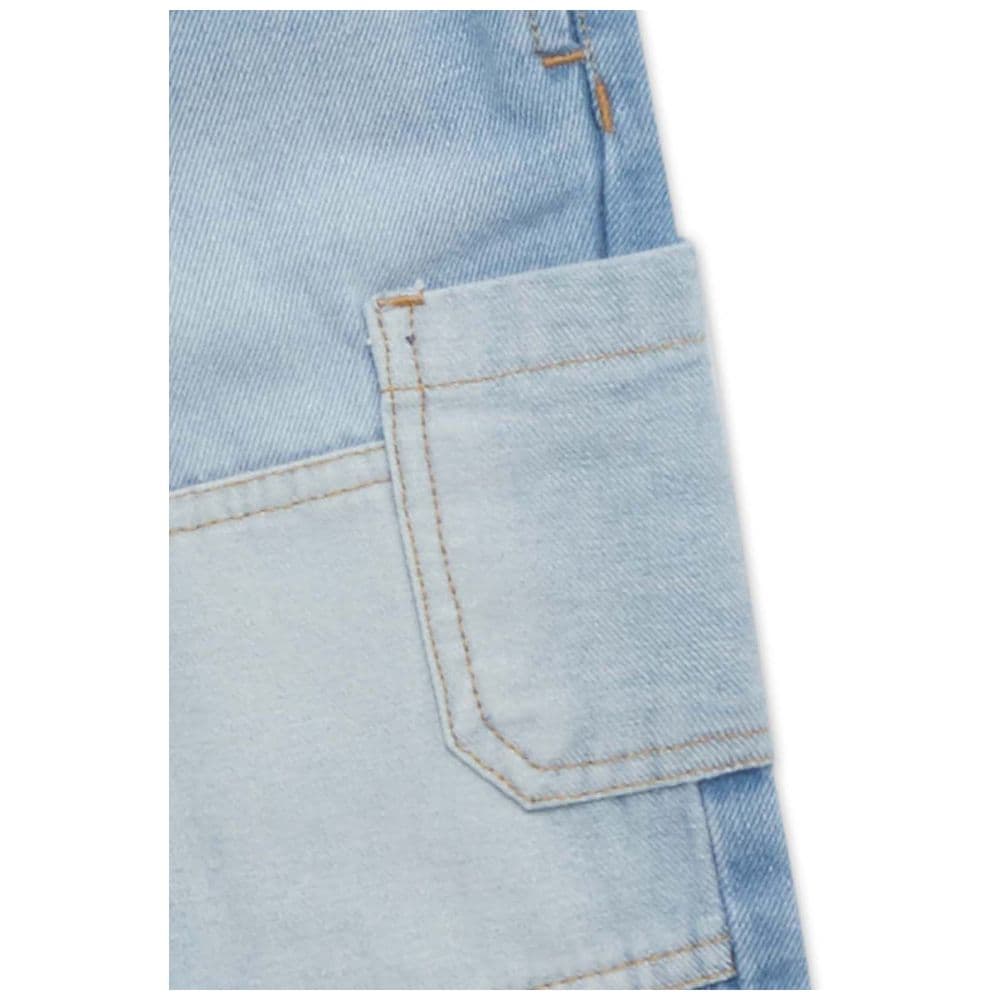 Little Kangaroos - Baby Boy's Faded Denim Jeans - Light Blue