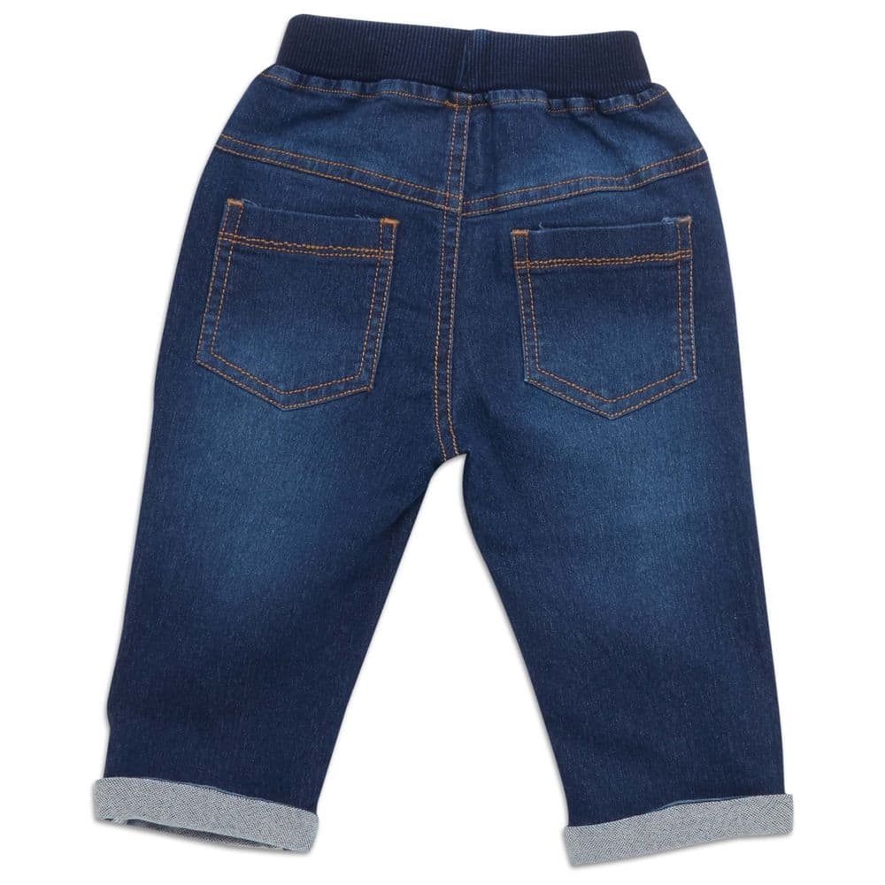 Little Kangaroos - Baby Boy's Denim Jeans - Navy Blue