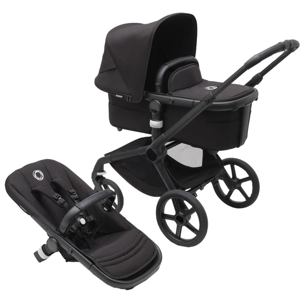 Bugaboo - Fox 5 Complete Stroller - Black/Midnight Black