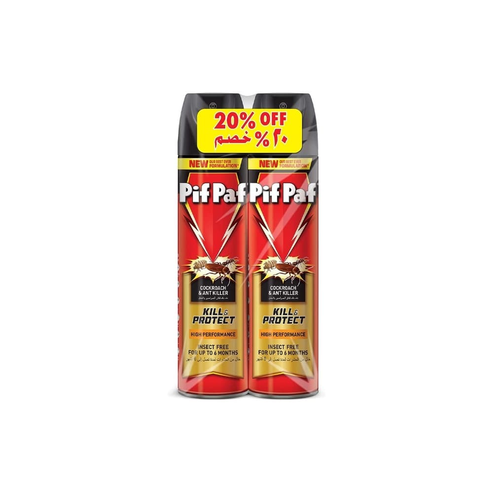 Pif Paf - Power Guard Crawling Insect Killer 400ml 20% OFF