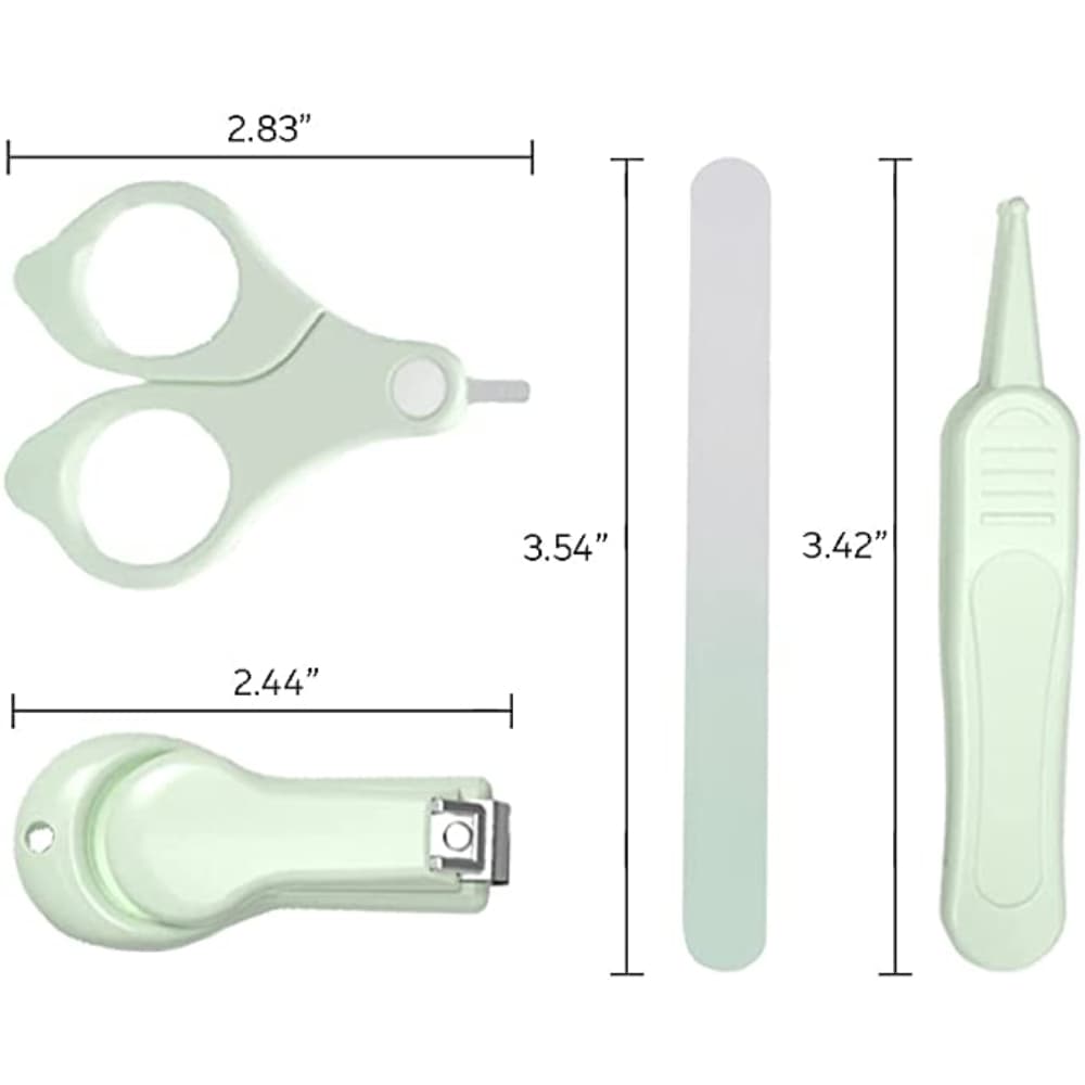 Bumble & Bird - 4-in-1 Baby Nail Kit - (Newborn & Toddler)