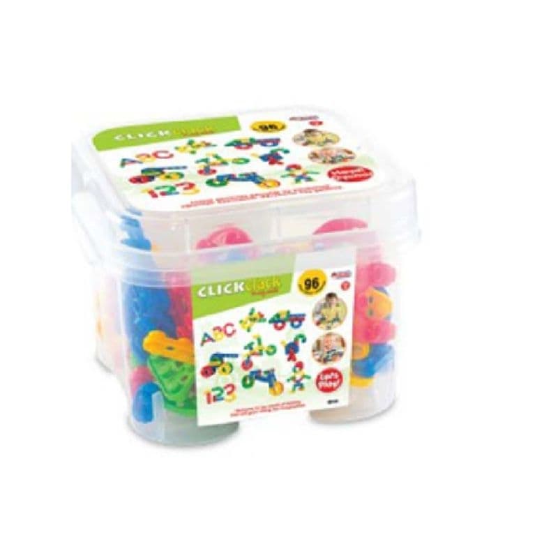 Dede - Click Clack Puzzle Small Box 96 Pcs