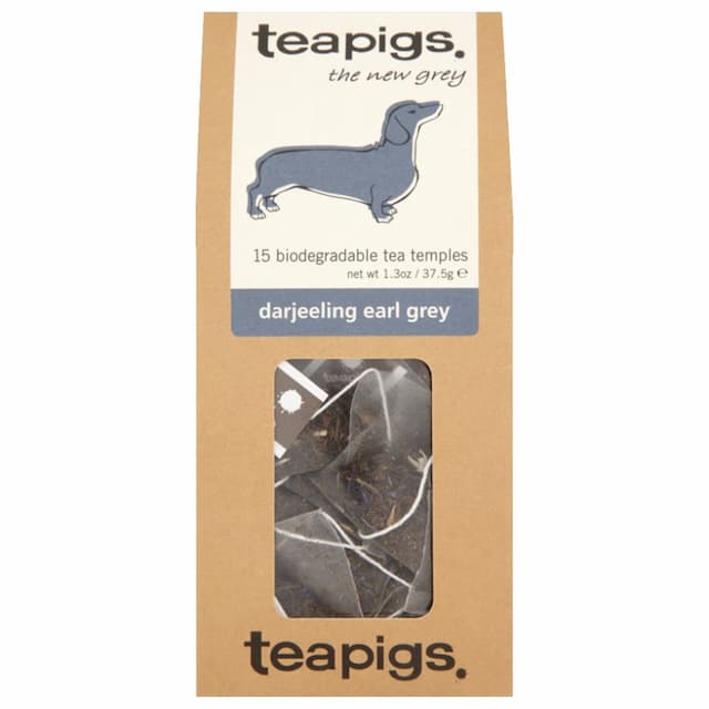 Ripe Organic - Teapigs Darjeeling Early Grey Temples - 15pcs