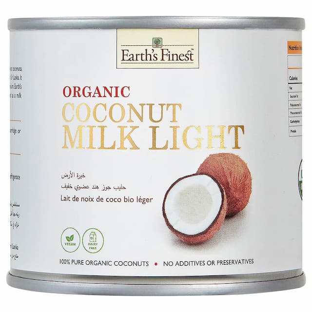 Earth's Finest - Organic Coconut Milk Light - 200ml