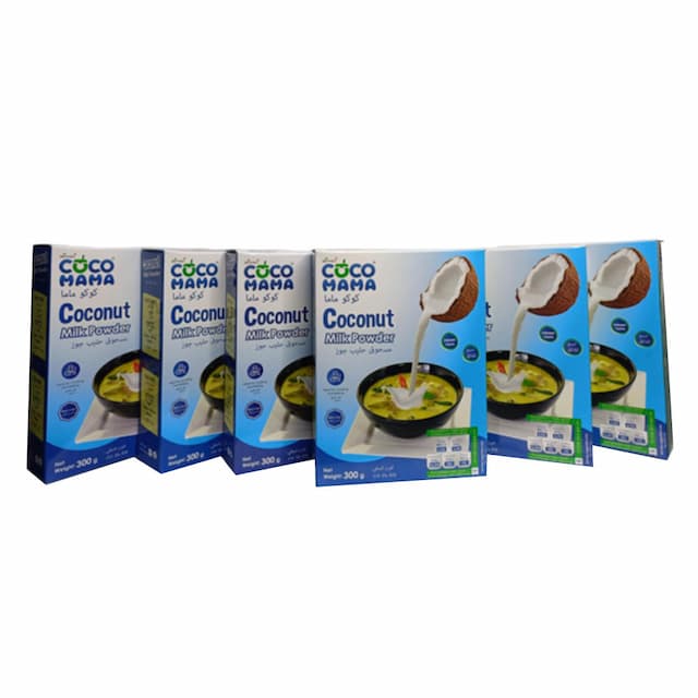 Coco Mama - Coconut Milk Powder - 300 g - Pack of 6