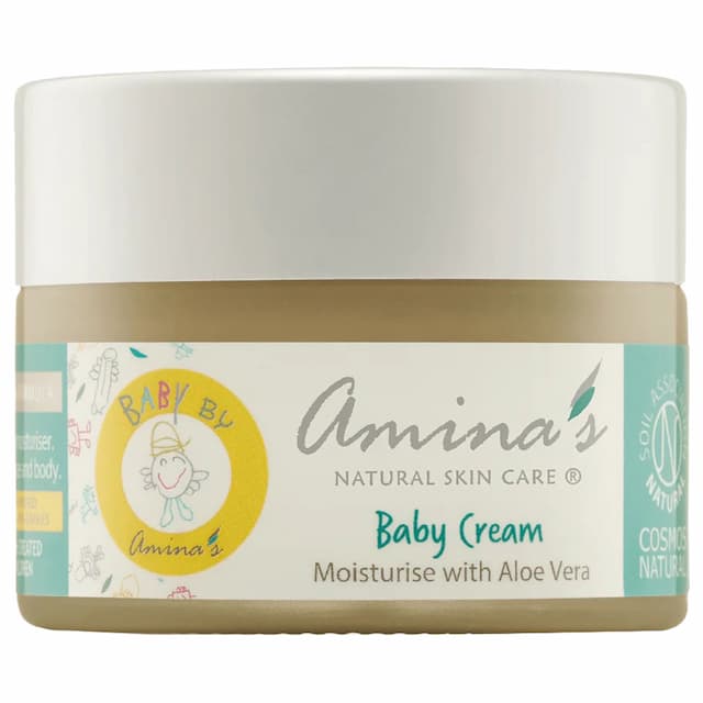 Amina's Natural Skin Care - Natural Aloe Vera Baby Cream - 50ml