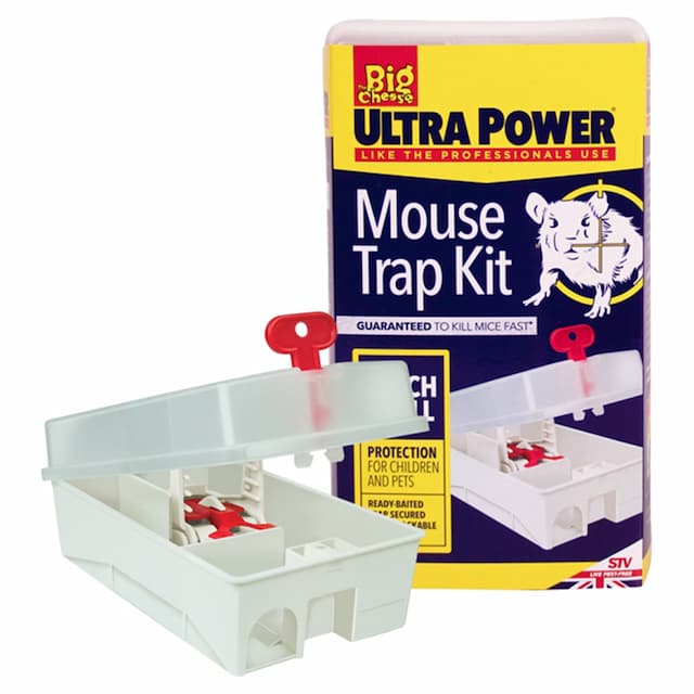 STV - Ready-Baited Mouse Trap Kit