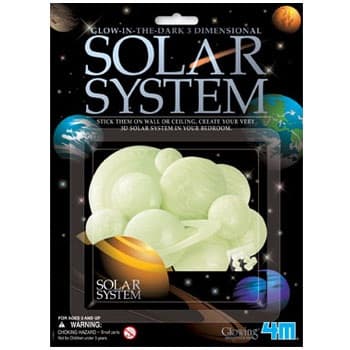 4M Glowing 3D Solar System