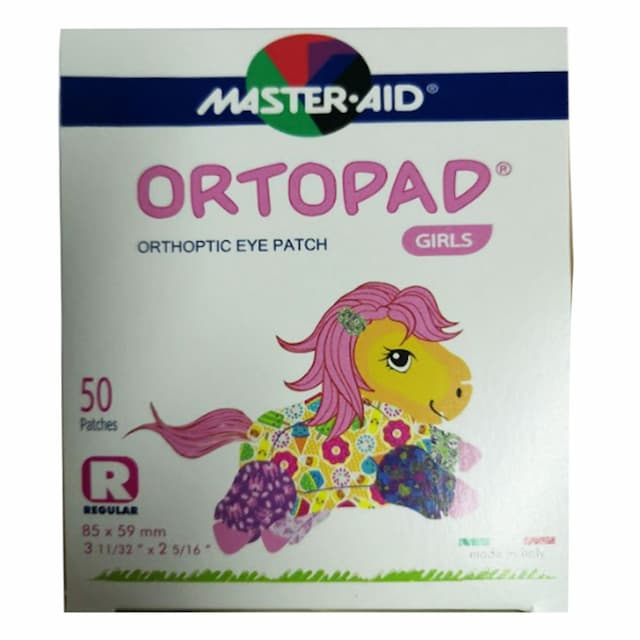 Ortopad - Orthopedic Eye Patch For Girls Regular 50pcs 