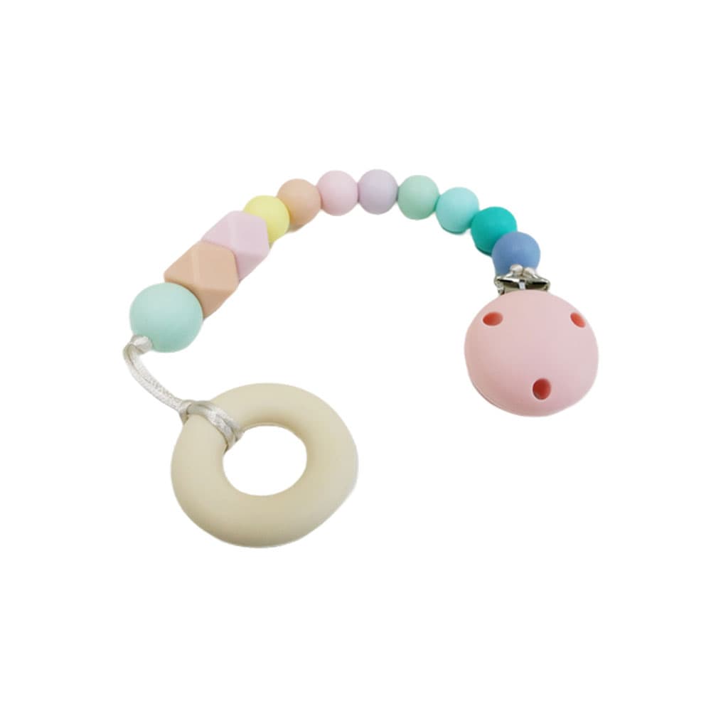 Desert Chomps - Teething Clips - Rainbow