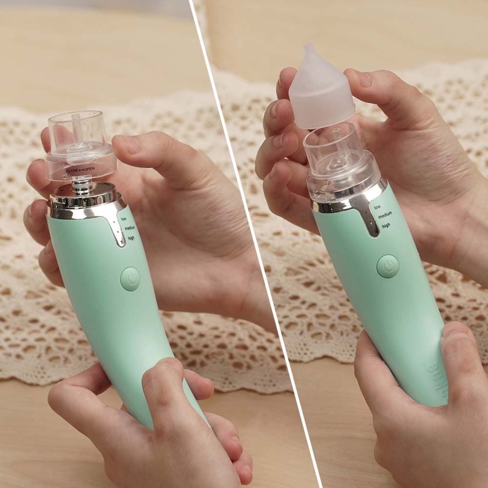 Haakaa - Electric Baby Nasal Aspirator - Snot Nose Cleaner