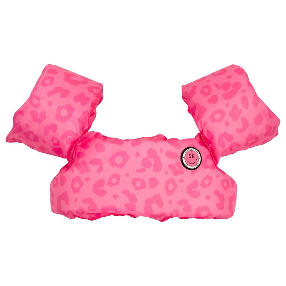 Swim Essentials - Leopard Puddle Jumper - Pink